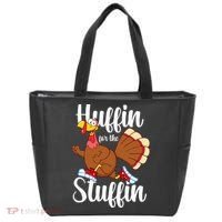Thanksgiving Run Squad Huffin For The Stuffin Turkey Trot Tote Bag thumb 0