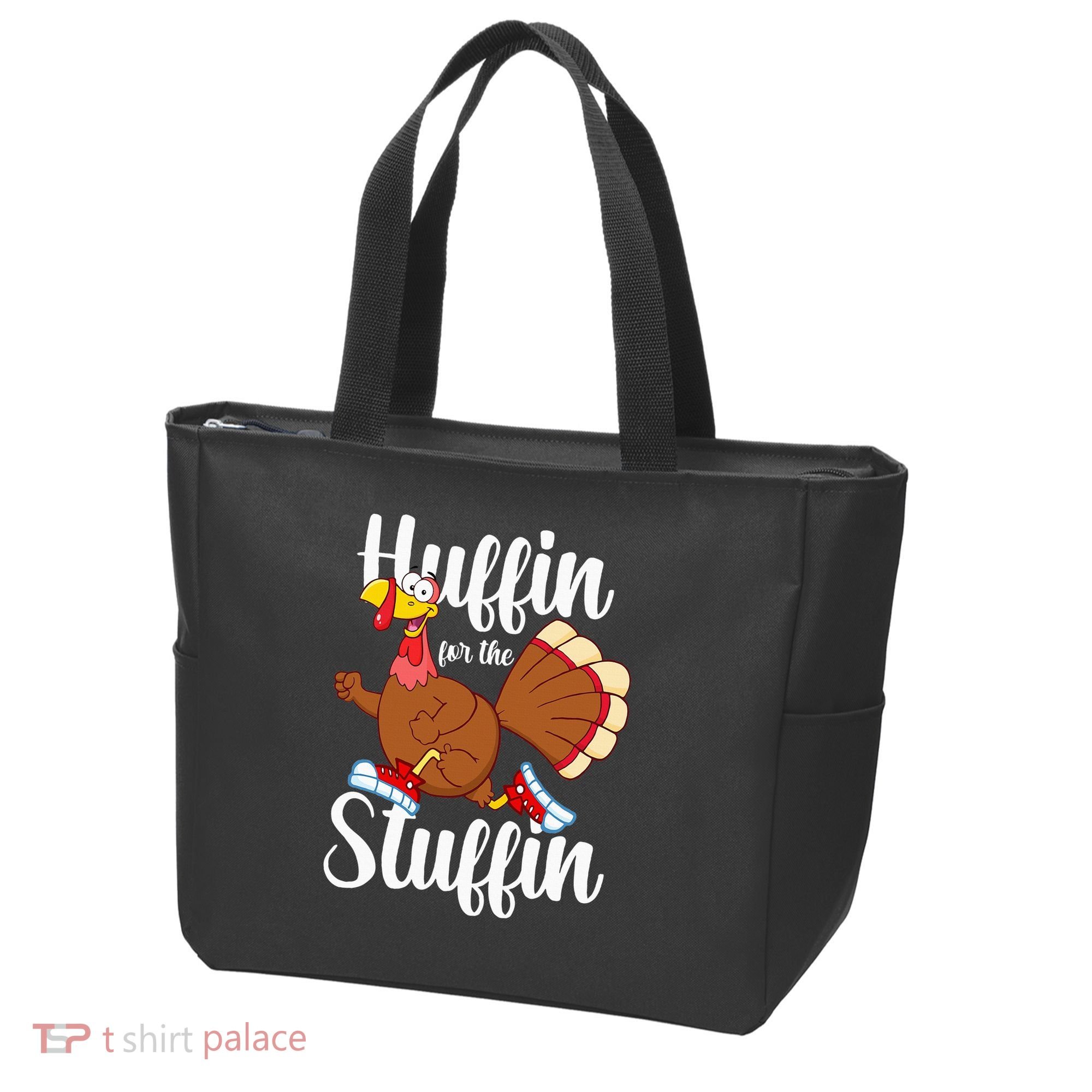 Thanksgiving Run Squad Huffin For The Stuffin Turkey Trot Tote Bag