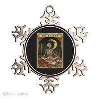 The Reader – Skeleton Tarot Card Funny Mystic Ornament thumb 0