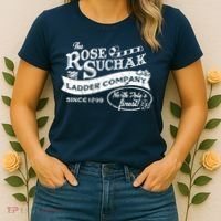 The Rose Suchak Ladder Company Since 1899 North Pole's Finest Women's T-Shirt thumb 2