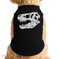 T Rex Skull Tyrannosaurus Rex Dinosaur Fossil Doggie Tank thumb 0