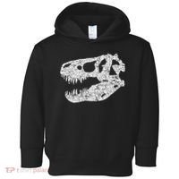 T Rex Skull Tyrannosaurus Rex Dinosaur Fossil Toddler Hoodie thumb 0