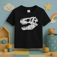 T Rex Skull Tyrannosaurus Rex Dinosaur Fossil Toddler T-Shirt thumb 3