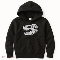 T Rex Skull Tyrannosaurus Rex Dinosaur Fossil Kids Hoodie thumb 0