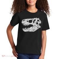 T Rex Skull Tyrannosaurus Rex Dinosaur Fossil Kids T-Shirt thumb 2