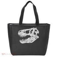T Rex Skull Tyrannosaurus Rex Dinosaur Fossil Tote Bag thumb 0
