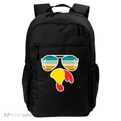 Turkey Retro Sunset Cool Thanksgiving Backpack