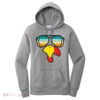 Turkey Retro Sunset Cool Thanksgiving Women's Hoodie thumb 0