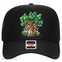 T Rex Smoking Joint Under A Tree Hat thumb 0