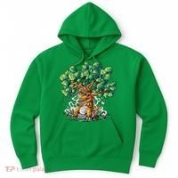 T Rex Smoking Joint Under A Tree Hoodie thumb 0