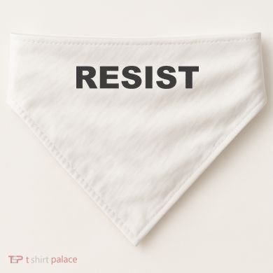 The Resist USA-Made Doggie Bandana