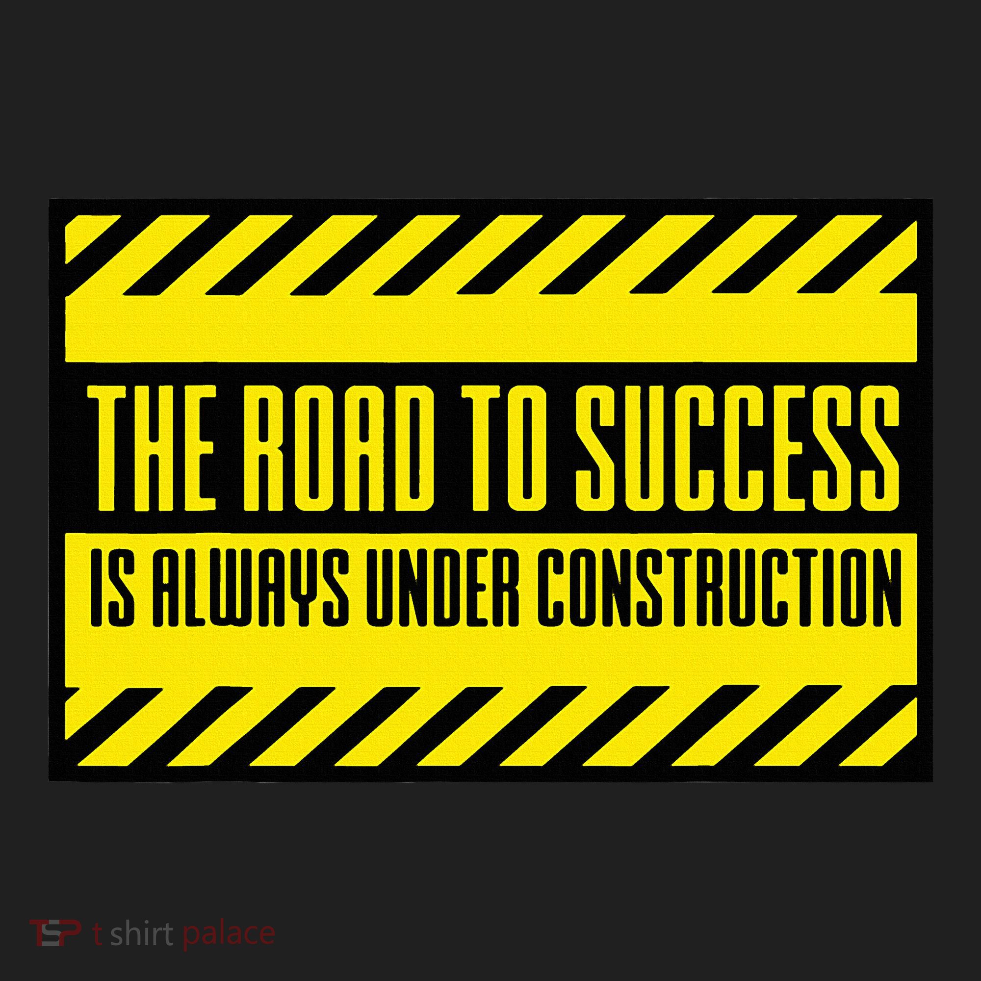 The Road To Success Is Always Under Construction Beanie
