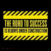 The Road To Success Is Always Under Construction Toddler Hoodie thumb 2