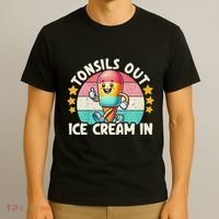 Tonsil Removal & Tonsillectomy Recovery Tonsils Out T-Shirt thumb 3