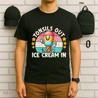 Tonsil Removal & Tonsillectomy Recovery Tonsils Out T-Shirt thumb 6
