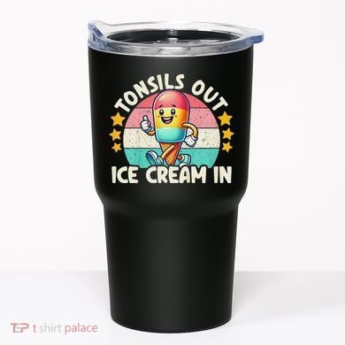 Tonsil Removal & Tonsillectomy Recovery Tonsils Out Tumbler