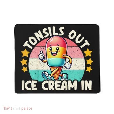Tonsil Removal & Tonsillectomy Recovery Tonsils Out Mousepad