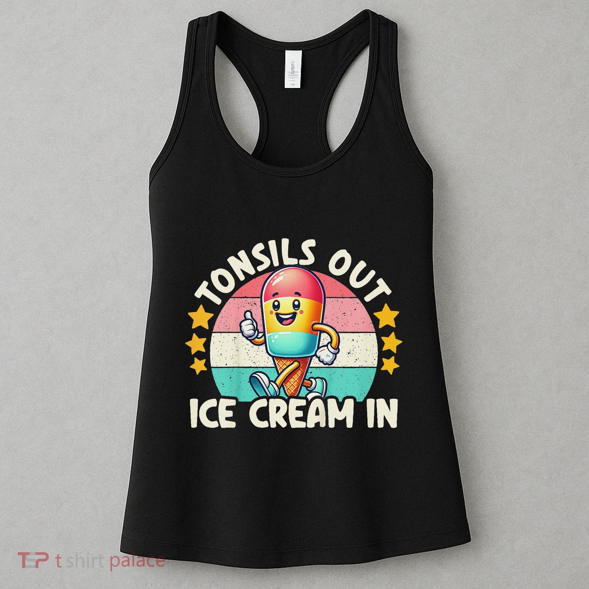 Tonsil Removal & Tonsillectomy Recovery Tonsils Out Women's Tank Top