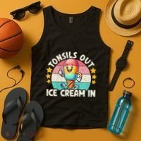 Tonsil Removal & Tonsillectomy Recovery Tonsils Out Tank Top thumb 4