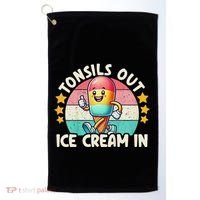 Tonsil Removal & Tonsillectomy Recovery Tonsils Out Golf Towel thumb 0