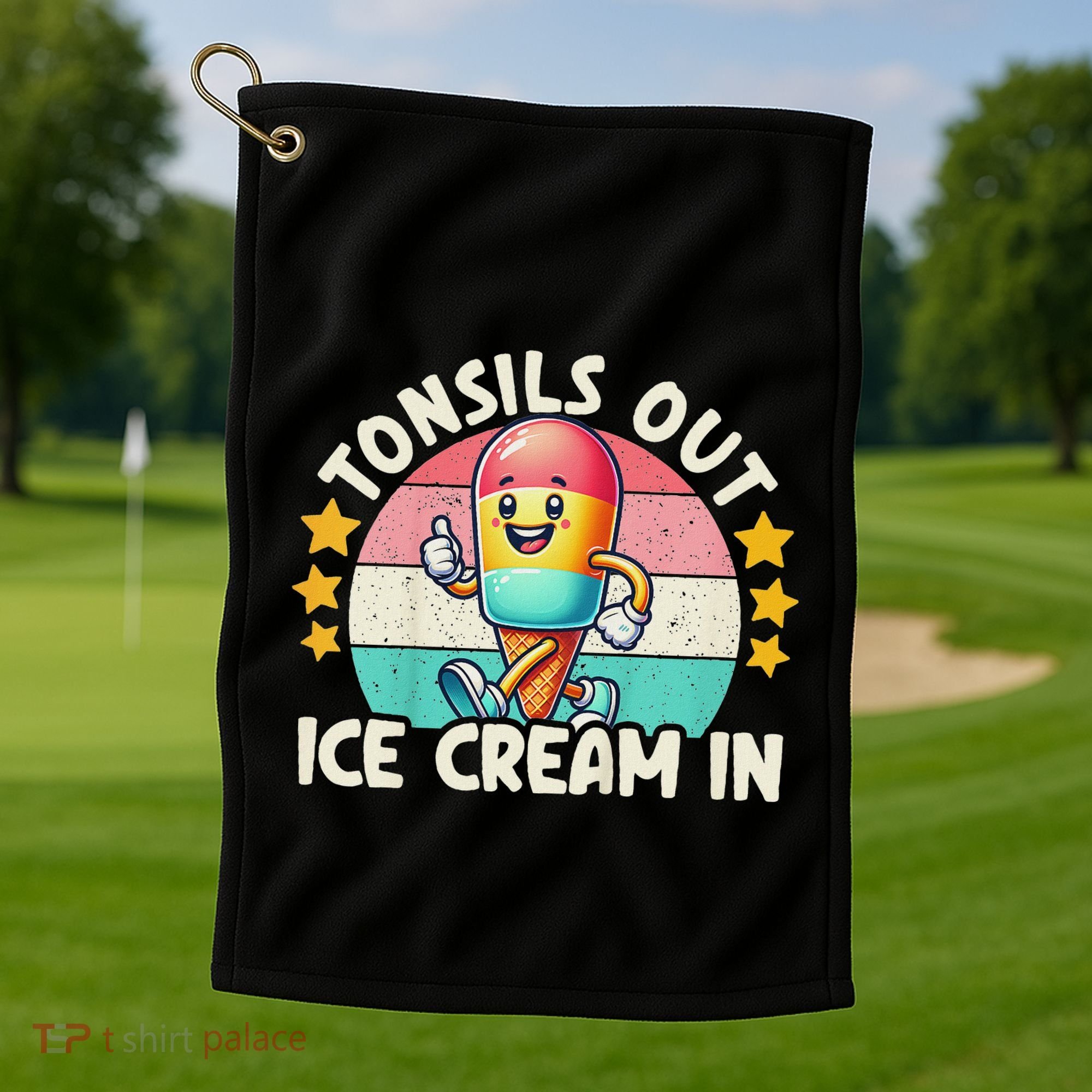 Tonsil Removal & Tonsillectomy Recovery Tonsils Out Golf Towel