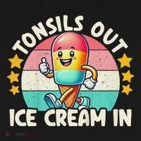 Tonsil Removal & Tonsillectomy Recovery Tonsils Out Women's T-Shirt thumb 6