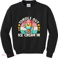 Tonsil Removal & Tonsillectomy Recovery Tonsils Out Kids Sweatshirt thumb 0