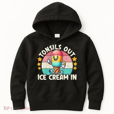 Tonsil Removal & Tonsillectomy Recovery Tonsils Out Kids Hoodie
