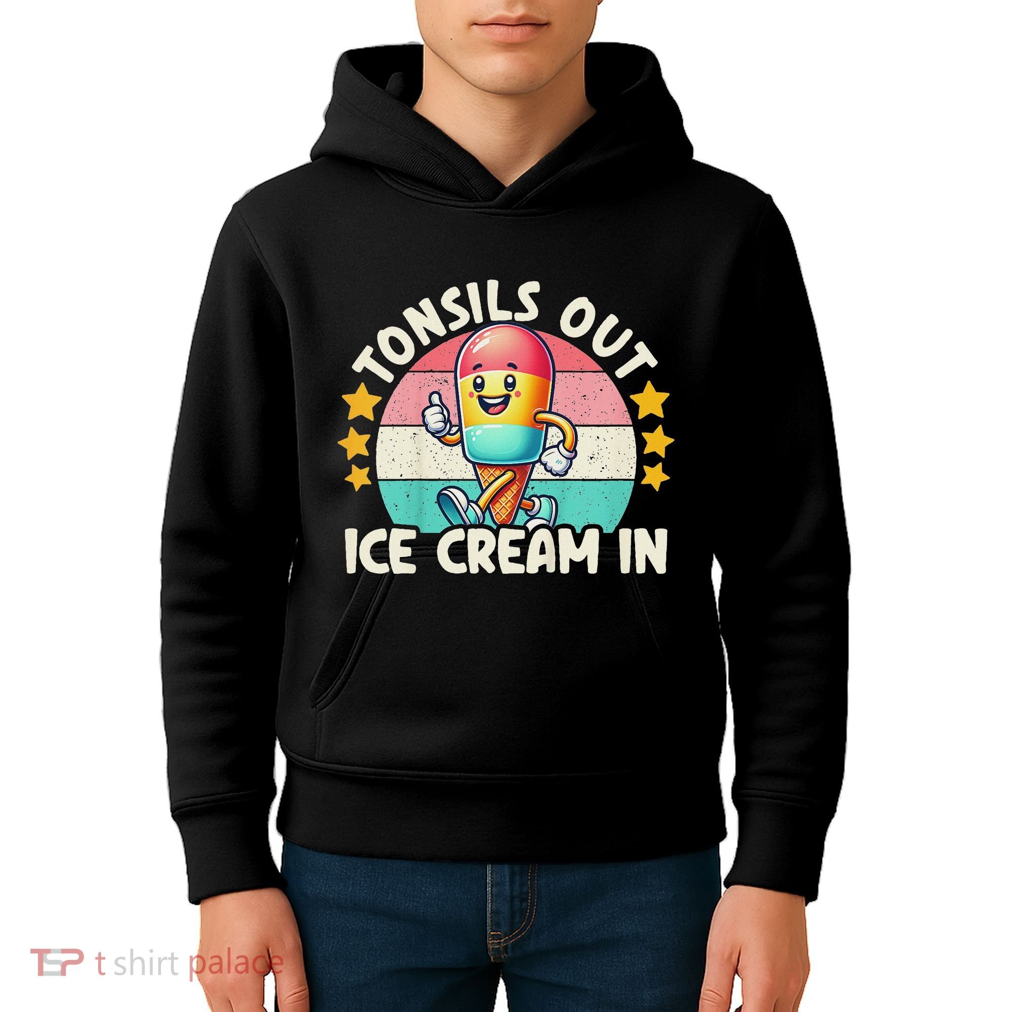 Tonsil Removal & Tonsillectomy Recovery Tonsils Out Kids Hoodie