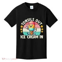 Tonsil Removal & Tonsillectomy Recovery Tonsils Out Kids T-Shirt thumb 0