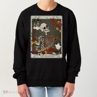 The Reader Tarot Card Bookish Women's Sweatshirt thumb 0