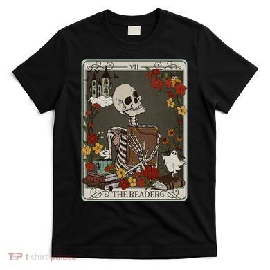 The Reader Tarot Card Bookish T-Shirt