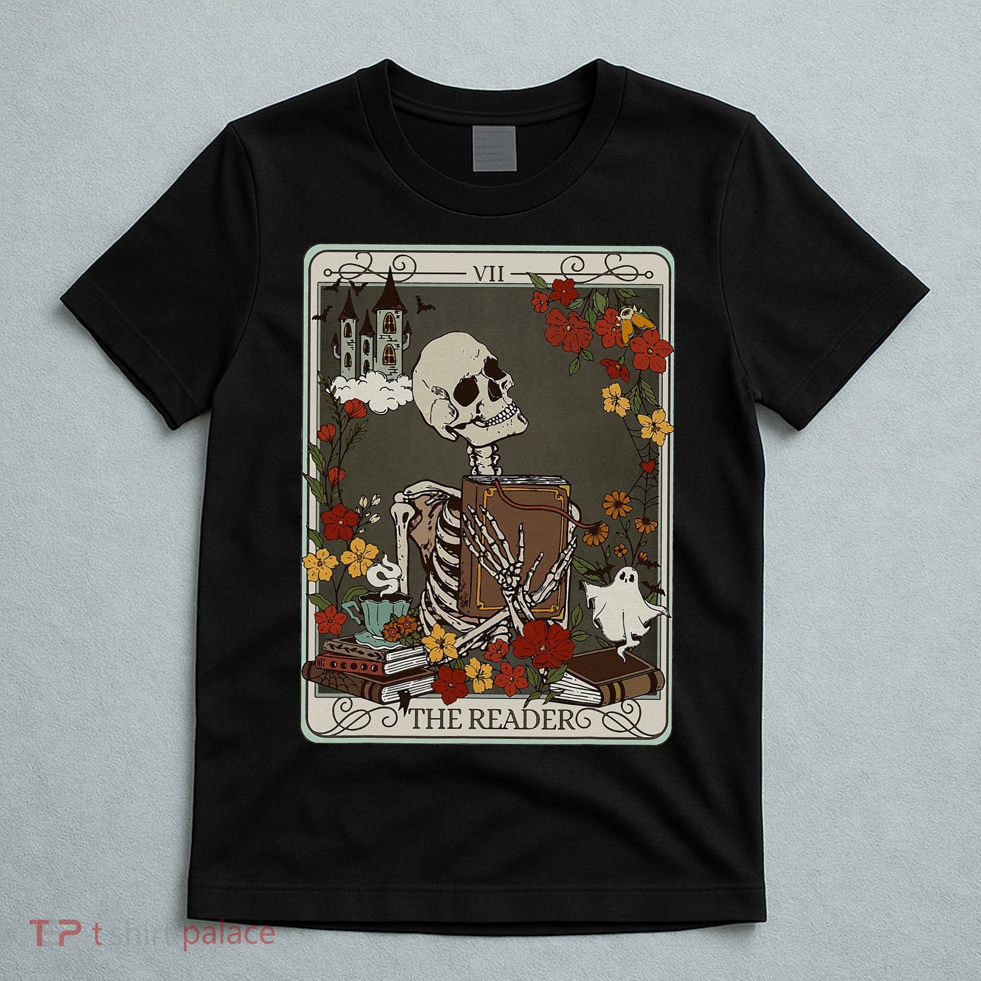 The Reader Tarot Card Bookish T-Shirt