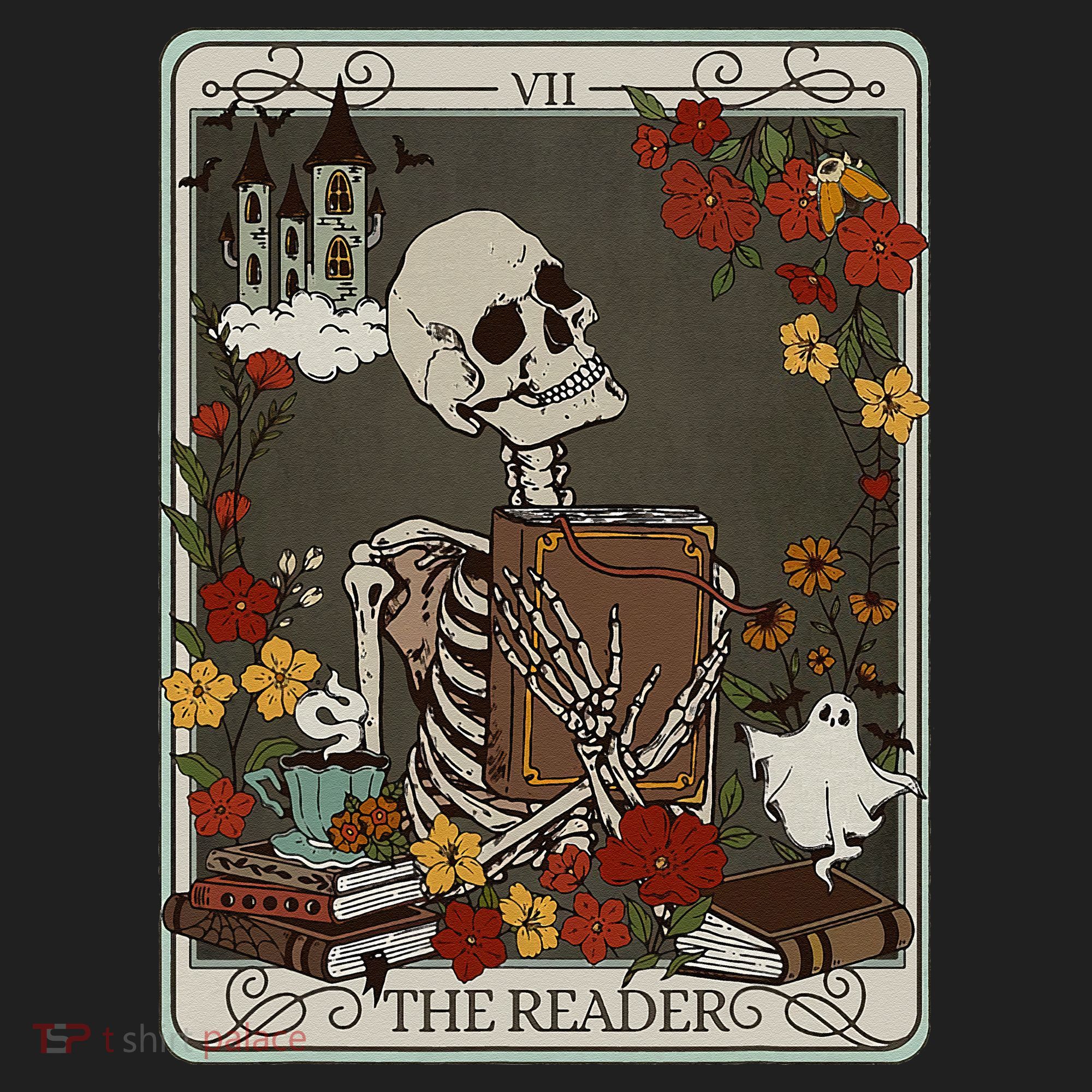 The Reader Tarot Card Bookish Beanie