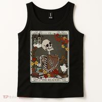 The Reader Tarot Card Bookish Tank Top thumb 2