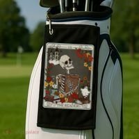 The Reader Tarot Card Bookish Golf Towel thumb 2