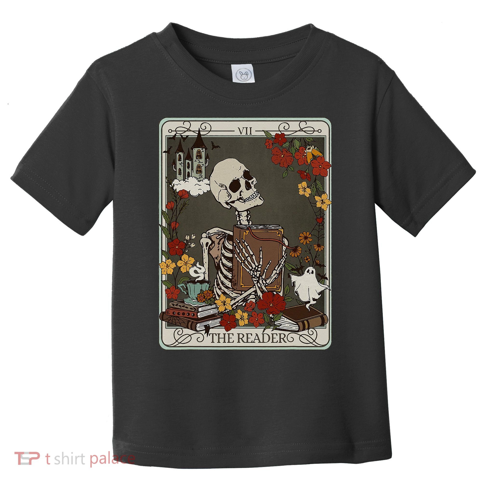 The Reader Tarot Card Bookish Toddler T-Shirt