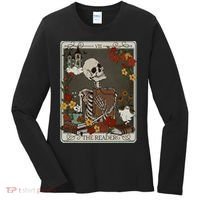 The Reader Tarot Card Bookish Women's Long Sleeve Shirt thumb 0