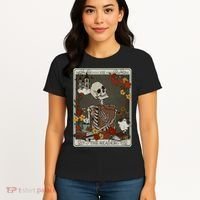 The Reader Tarot Card Bookish Women's T-Shirt thumb 4