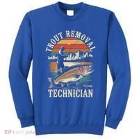Trout Removal Technician Trout Fishing Sweatshirt thumb 0