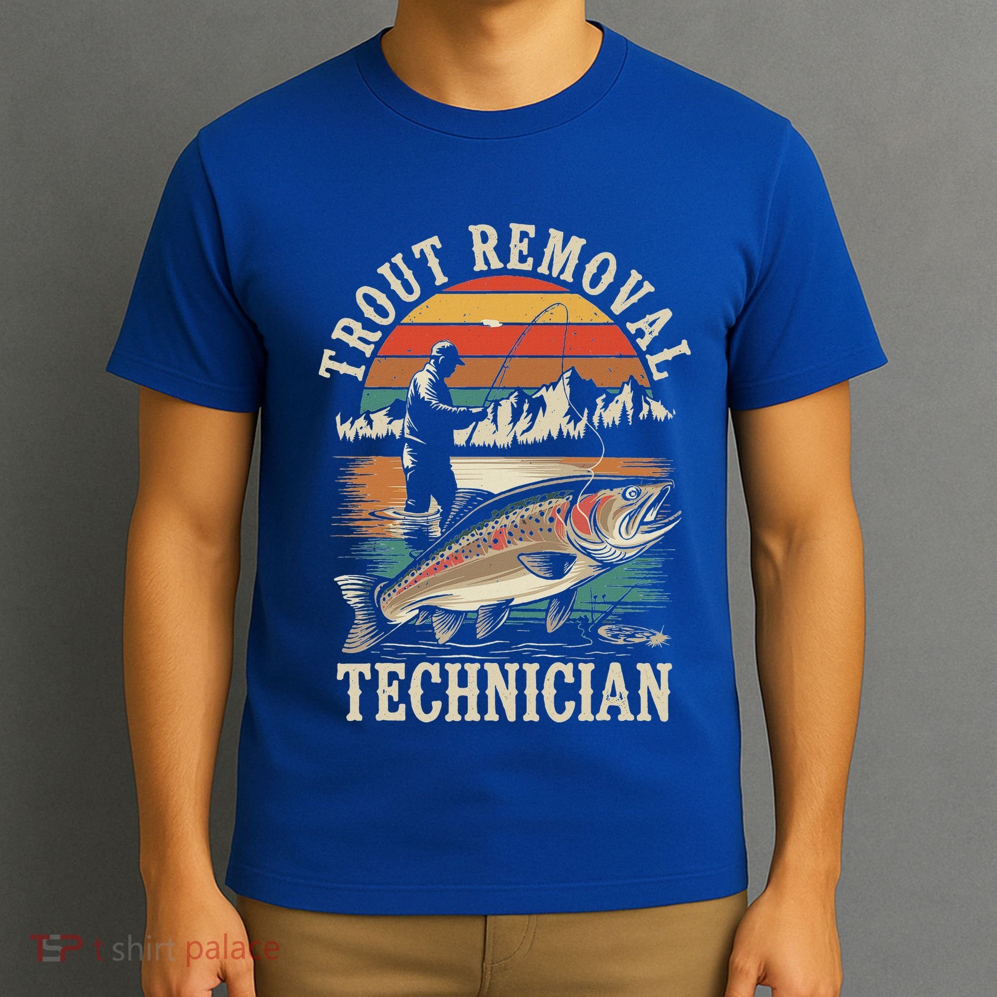 Trout Removal Technician Trout Fishing T-Shirt