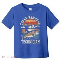 Trout Removal Technician Trout Fishing Toddler T-Shirt thumb 0