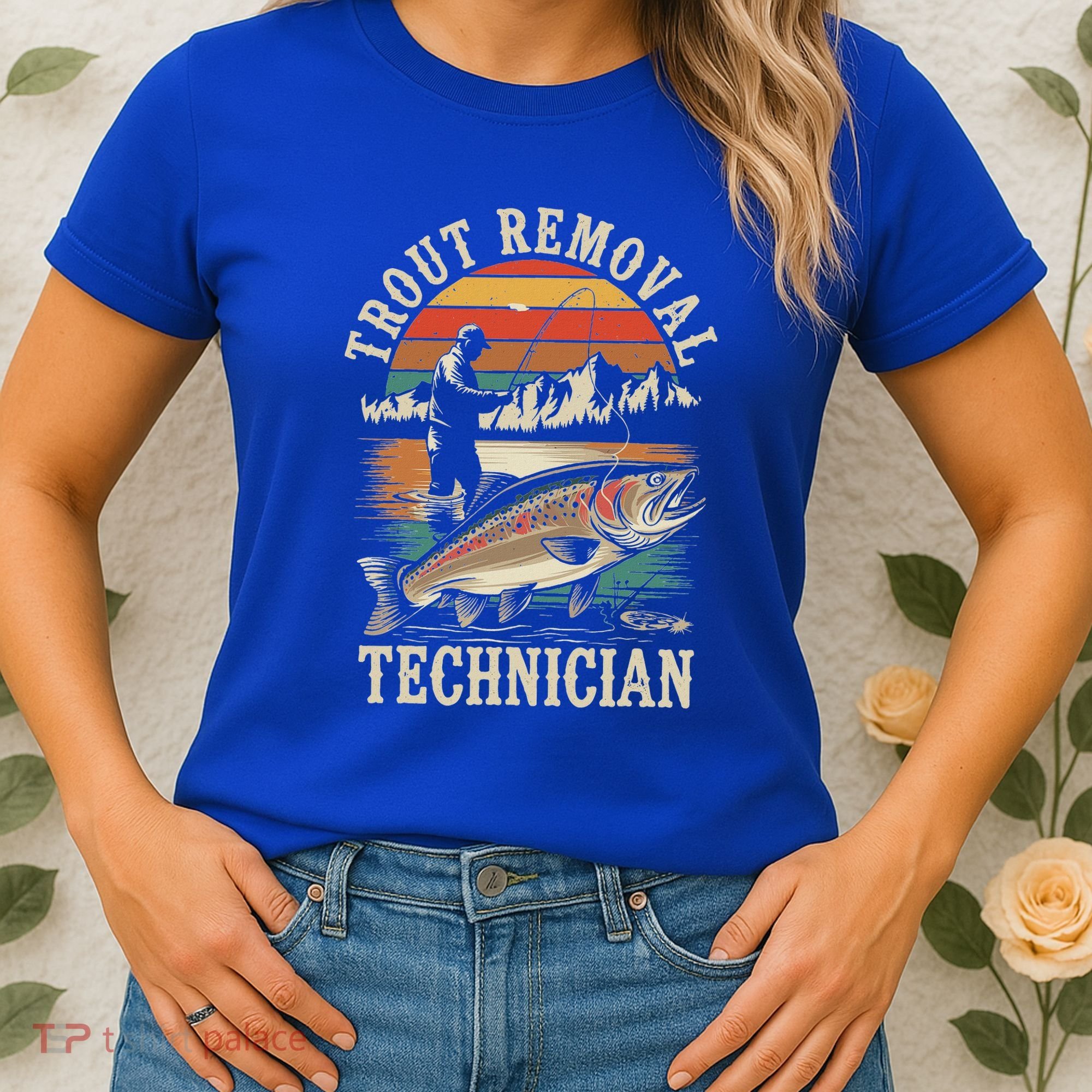 Trout Removal Technician Trout Fishing Women's T-Shirt