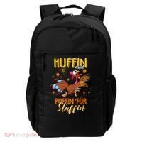 Thanksgiving Run Turkey Trot Huffin and Puffin for Stuffin Backpack thumb 0