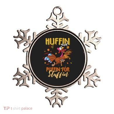 Thanksgiving Run Turkey Trot Huffin and Puffin for Stuffin Ornament