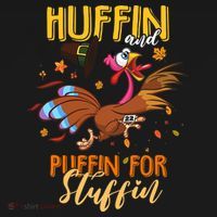 Thanksgiving Run Turkey Trot Huffin and Puffin for Stuffin Visor thumb 3
