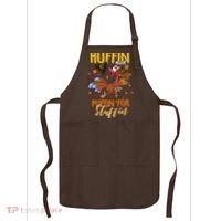 Thanksgiving Run Turkey Trot Huffin and Puffin for Stuffin Apron thumb 0