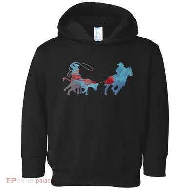 Team Roping Toddler Hoodie