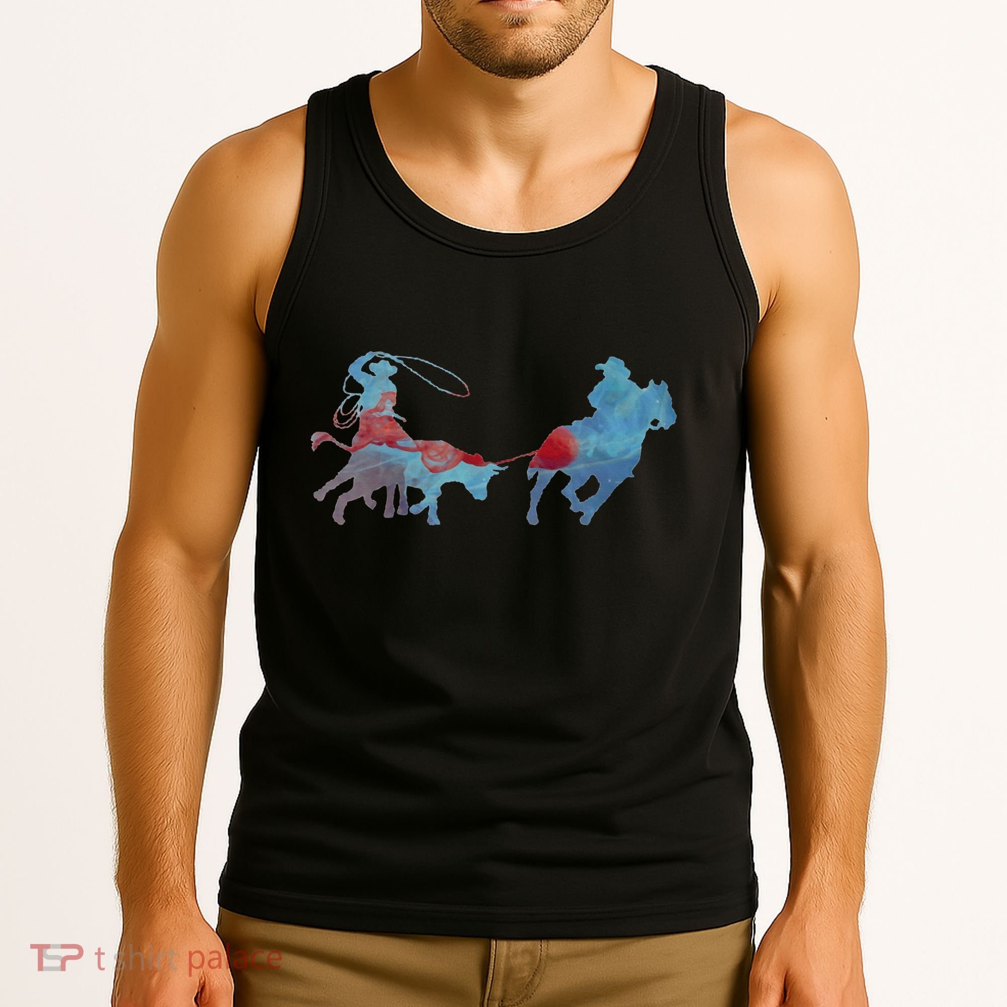 Team Roping Tank Top