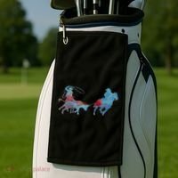 Team Roping Golf Towel thumb 2